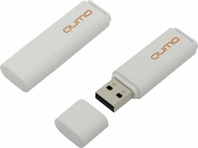 Qumo Optiva QM8GUD-OP1-White USB2.0 Flash Drive 8Gb (RTL)