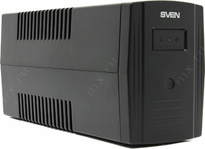 UPS 800VA SVEN Pro 800 Black 2  