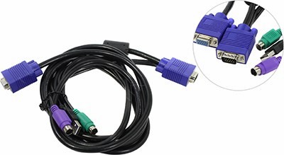 Procase CE-0300    E1916/E1908/E1901/E1716/E1708/E1701 (PS/2+PS/2+USB+VGA15M, 3)
