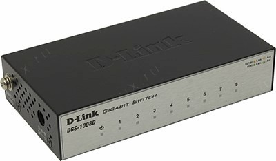 D-Link DGS-1008D /J2A 8-port Gigabit Switch (8UTP 1000Mbps)