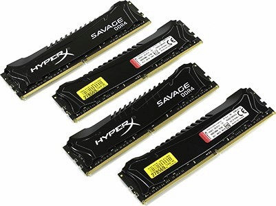 Kingston HyperX Savage HX430C15SB2K4/32 DDR4 DIMM 32Gb KIT 4*8Gb PC4-24000 CL15