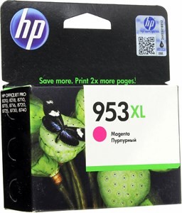  HP F6U17AE (953XL) Magenta  HP Officejet Pro 8210/18/8710/15/16/20/25/30/40