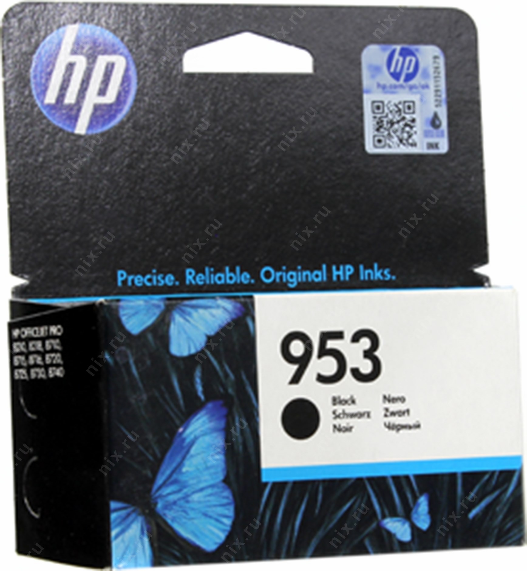  HP L0S58AE (953) Black  HP Officejet Pro 8210/18/8710/15/16/20/25/30/40