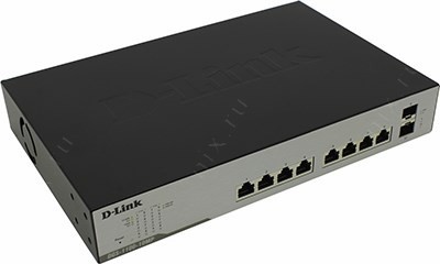 D-Link DGS-1100-10MP /B1A   (8UTP 1000Mbps PoE + 2SFP)