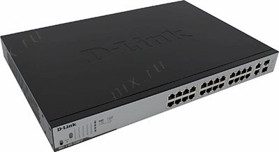 D-Link DGS-1100-26MPP /B1A   (24UTP 1000Mbps + 2Combo 1000BASE-T/SFP)