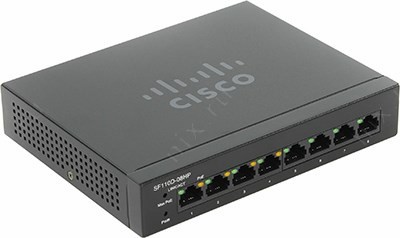 Cisco SF110D-08HP-EU 8-port PoE Desktop Switch (4UTP 100Mbps + 4UTP 100Mbps PoE)