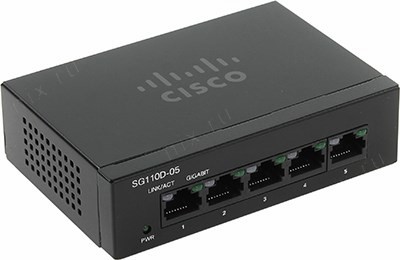 Cisco SG110D-05-EU 5-port Gigabit Desktop Switch (5UTP 1000Mbps)