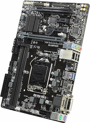 GIGABYTE GA-H110M-HD2 rev1.0 (RTL) LGA1151 H110 PCI-E Dsub+DVI+HDMI GbLAN SATA MicroATX 2*DDR4
