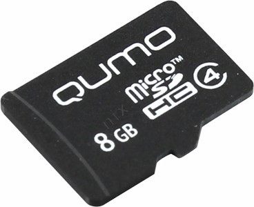 Qumo QM8GMICSDHC4NA microSDHC 8Gb Class4