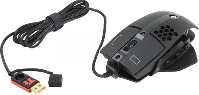 Tt eSports Gaming Mouse Level 10M Advanced MO-LMA-WDLOBK-01 (RTL) USB 6btn+Roll