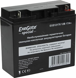  Exegate EXS12170/DTM 1217 (12V, 17Ah) ES255177RUS