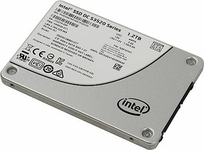 SSD 1.2 Tb SATA 6Gb/s Intel DC S3520 Series SSDSC2BB012T701 2.5