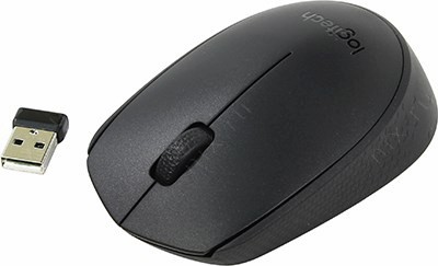Logitech Optical Mouse B170 (OEM) USB 3btn+Roll 910-004798