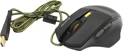 Defender Warhead Gaming Mouse GM-1740 (RTL) USB 7btn+Roll 52740