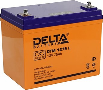  Delta DTM 1275L (12V, 75Ah)  UPS