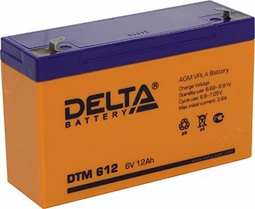  Delta DTM 612 (6V, 12Ah)  UPS