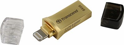 Transcend TS64GJDG500G JetDrive Go 500G USB3.1/Lightning Flash Drive 64Gb (RTL)