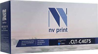  NV-Print  CLT-C407S Cyan  Samsung CLP-325, CLX-3185