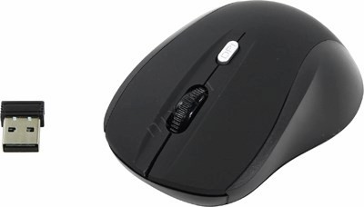 OKLICK Wireless Optical Mouse 415MW Black (RTL) USB 4btn+Roll 351684