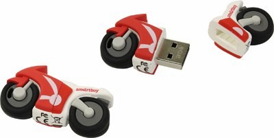 SmartBuy Wild SB8GBBike USB2.0 Flash Drive 8Gb (RTL)