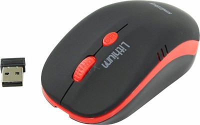 SmartBuy One Wireless Optical Mouse SBM-344CAG-KR (RTL) USB 4btn+Roll, 