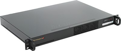 SuperMicro 1U 5019S-L (LGA1151, C232, PCI-E, SVGA, SATA RAID,2xSATA, 2*GbLAN, 4*DDR4 200W)