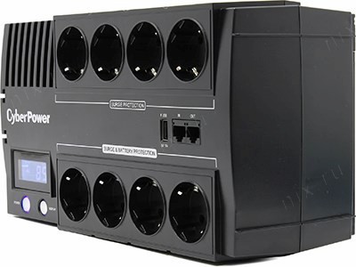 UPS 700VA CyberPower BRICs LCD BR700ELCD   /RJ45, USB,+USB   .