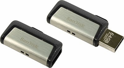 SanDisk Ultra  SDDDC2-064G-G46 USB3.0/USB-C OTG Flash Drive 64Gb(RTL)