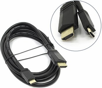 Hama 122119  HDMI to miniHDMI (19M -19M) 1.5 High Speed with Ethernet