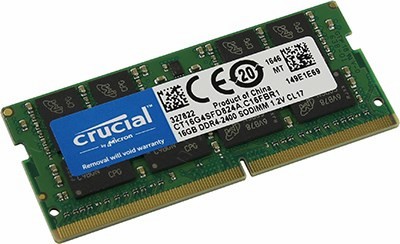 Crucial CT16G4SFD824A DDR4 SODIMM 16Gb PC4-19200 CL17 (for NoteBook)