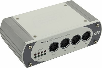 ESI M4U XT (RTL) (MIDI 4in/4out, USB)