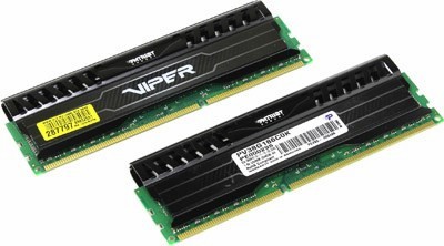 Patriot Viper PV38G186C0K DDR3 DIMM 8Gb KIT 2*4Gb PC3-15000