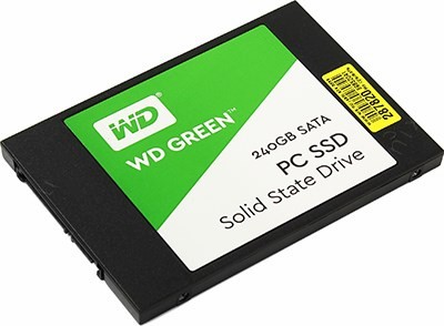 SSD 240 Gb SATA 6Gb/s WD Green WDS240G1G0A 2.5