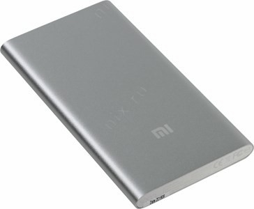   Xiaomi NDY-02-AM Silver Mi Power Bank 5000 (USB 2.1, 5000mAh, Li-Ion)