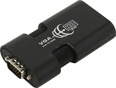 Greenconnect GL-350mini  VGA(15M)+audio - HDMI (F) ( microUSB)