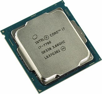 CPU Intel Core i7-7700  3.6 GHz/4core/SVGA HD Graphics 630/1+8Mb/65W/8 GT/s LGA1151