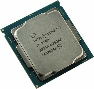CPU Intel Core i7-7700K  4.2 GHz/4core/SVGA HD Graphics 630/1+8Mb/91W/8 GT/s LGA1151