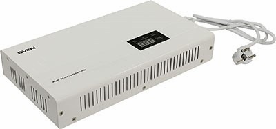   SVEN AVR Slim-2000 LCD White (.140-260V, .198-242V, 1200W, 2  Euro)