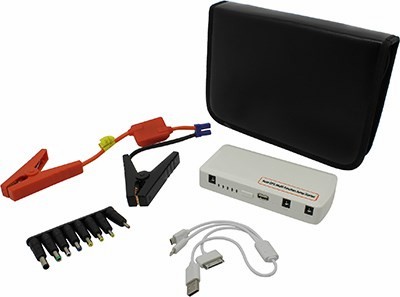   KS-is Power Bank KS-268 White (USB 2A, 12V 200A, 15000mAh, 13, Li-Pol)