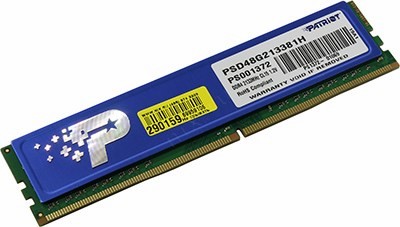 Patriot PSD48G213381H DDR4 DIMM 8Gb PC4-17000 CL15