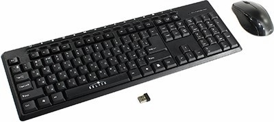 OKLICK Wireless Keyboard & Optical Mouse 290M Black (, /, USB,FM+ 3, Roll, USB, FM) 351701