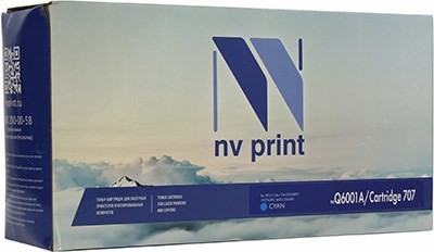  NV-Print  Q6001A/Cartridge 707 Cyan  HP CM1015MFP/1017MFP/1600/2600N