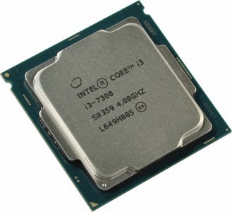 CPU Intel Core i3-7300  4 GHz/2core/SVGA HD Graphics 630/ 4Mb/51W/8 GT/s LGA1151