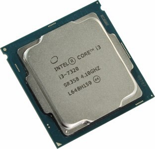 CPU Intel Core i3-7320  4.1 GHz/2core/SVGA HD Graphics 630/ 4Mb/51W/8 GT/s LGA1151