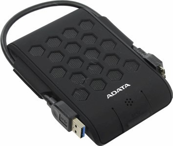 ADATA AHD720-2TU3-CBK Durable HD720 Black USB3.0 Portable 2.5