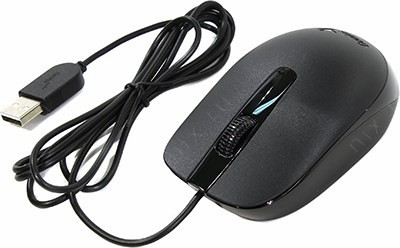 Genius Optical Mouse DX-160 Black (RTL) USB 3btn+Roll (31010237100)