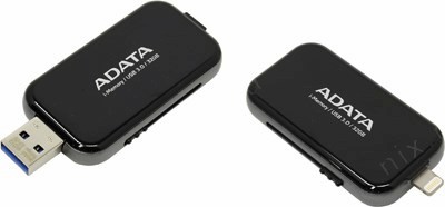 ADATA i-Memory AUE710-32G-CBK USB3.0/Lightning Flash Drive 32Gb