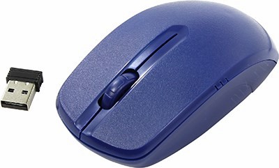 Defender Wireless Optical Mouse MS-045 Blue (RTL) USB 3btn+Roll 52047