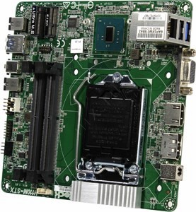 ASRock H110M-STX (RTL) LGA1151 H110 Dsub+HDMI+DP GbLAN SATA Mini-STX 2*DDR4 SODIMM