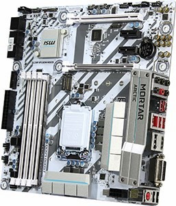 MSI B250M MORTAR ARCTIC (RTL) LGA1151 B250 2*PCI-E DVI+HDMI+DP GbLAN SATA MicroATX 4*DDR4